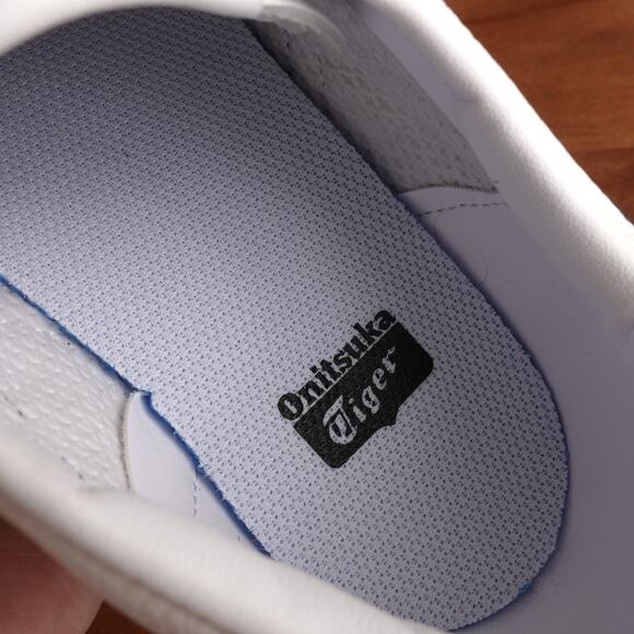 Onitsuka Tiger Sneakers Mens SZ 7.5 White Black FB Trainer Casual Athletic Shoes - Picture 13 of 16